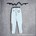 Chrome Hearts Horseshoe & Side-Pattern Lounge Pants (Light Grey)