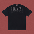 Trapstar Dripping Gothic Lettering Graphic Tee - Black
