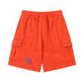 Chrome Hearts Bright Orange Cargo Graphic Sweatshorts