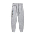 Trapstar Style Autumn/Winter Side-Leg Gradient Logo Sweatpants - Heather Grey