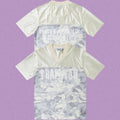 Trapstar V-Neck Camo Soccer Jersey - Off-White/Grey